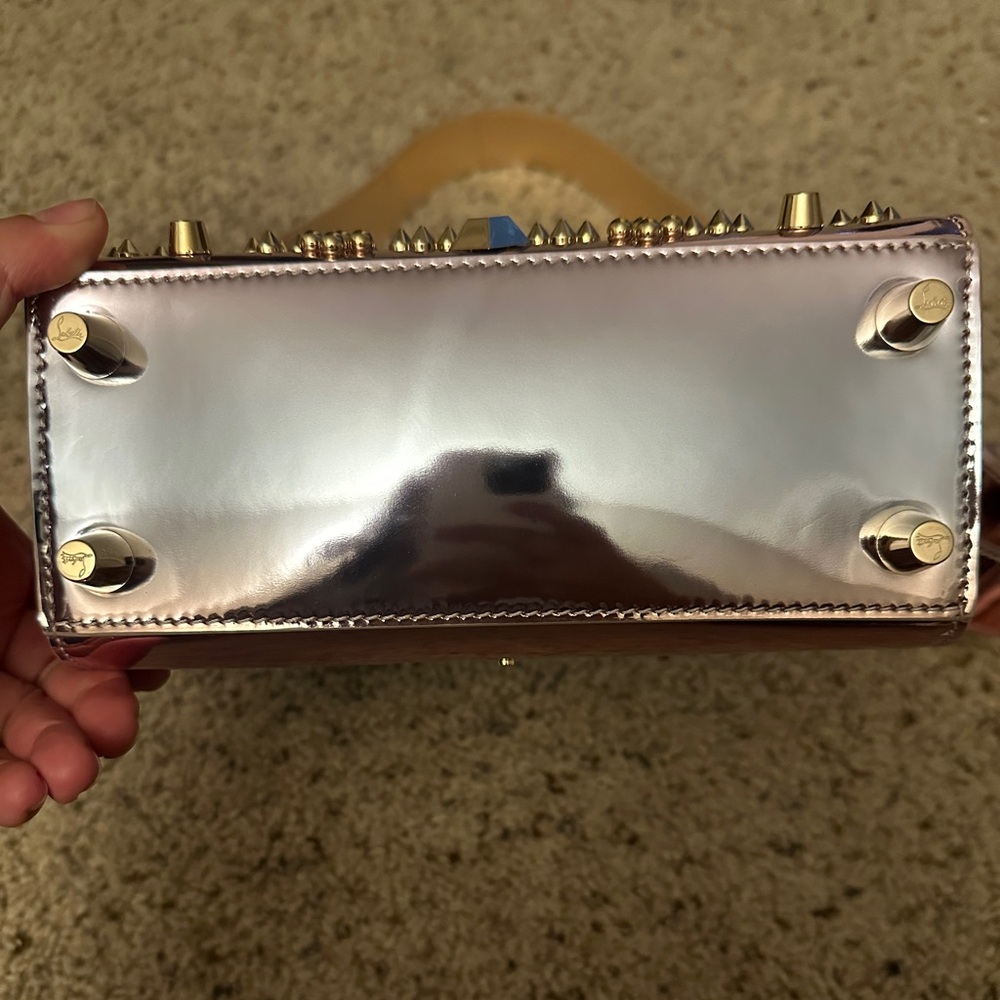 CHRISTIAN LOUBOUTIN Paloma Mini Studded Tote Bag - Picture 12 of 16